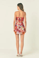 Floral Embroidered Skirt
